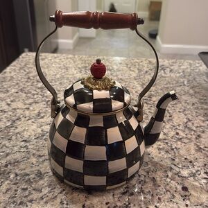 Mackenzie-Childs 2qt Courtly Check Kettle